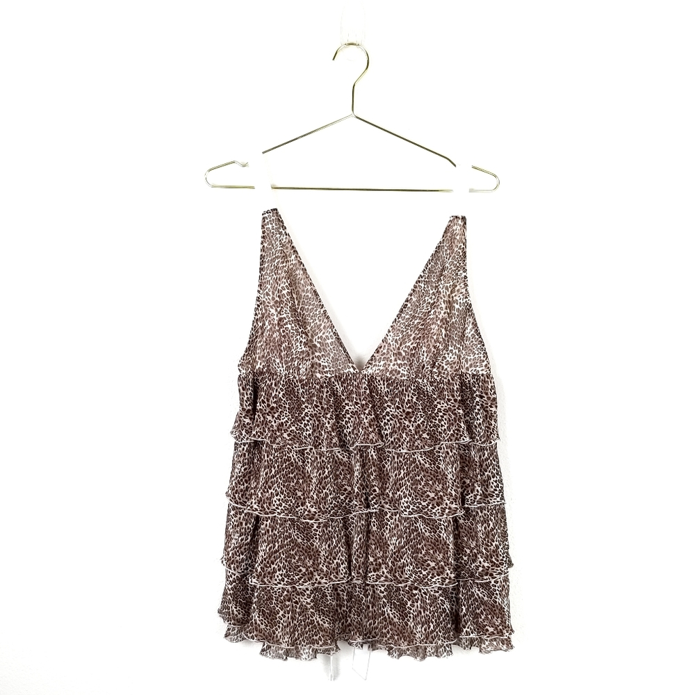 {Victoria's Secret} Leopard Print Babydoll